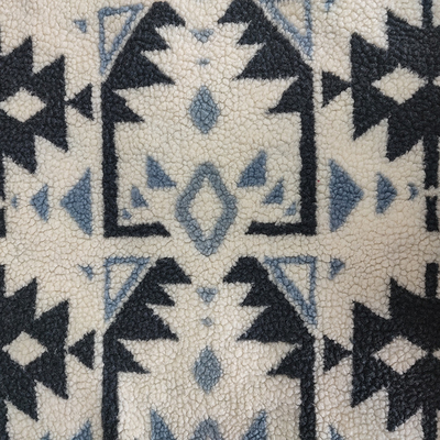 Sherpa-Fleece für Kleidungsstücke, 100 % Polyester, garngefärbt, 300 g/m² Sherpa-Stoff