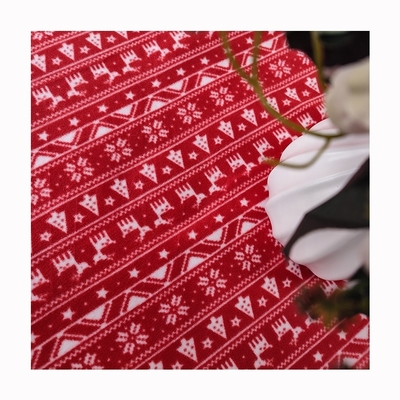 150D/288F Micro-Fleece-Stoff, atmungsaktiv, 250 g/m² Polyester, individuelles Muster