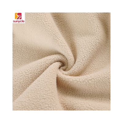 Mikrogestrickter Fleecestoff aus 100 % Polyester, weich, antistatisch, 250 g/m²