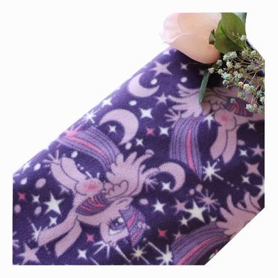 Jacquard-Micro-Polar-Fleece-Stoff, 58/60 Zoll, einfarbig, geprägt