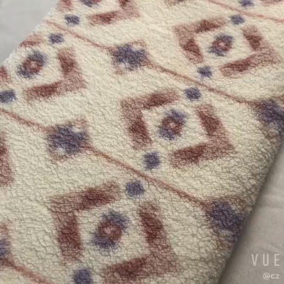 Ausdehnungs-Baumwollsamt-Simplex 200gsm 150D 288F druckte geometrisches Muster