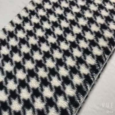 Kopiertes Drucksherpa scheren Gewebe 300gsm 150D für Decken