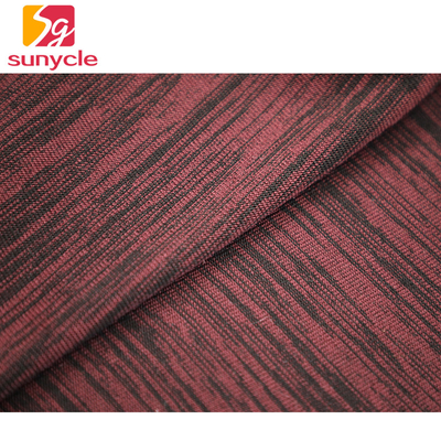 Rote und schwarze 100 Ärmel-Kleidung des Baumwolleinzelne Jersey-180gsm kurz