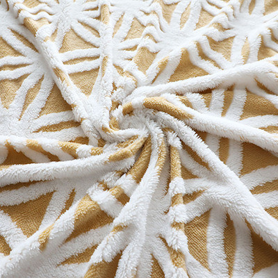 Sonnenblumen-Jacquardwebstuhl Shu Velveteen Fabric 280gsm für Haupttextildecke Pillowslip