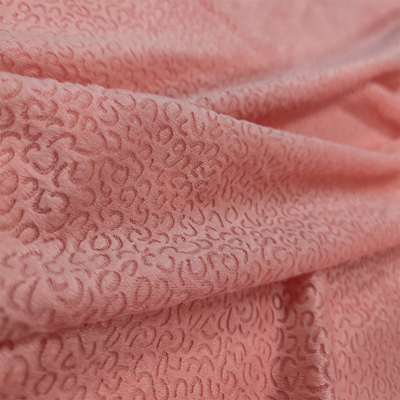 Polyester-brennen super weiches Samt-Gewebe 100% einfache Farbe Dayed aus