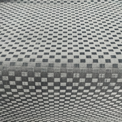 Normallack-Plaid bürstete Korea-Samt, den 250 G/M Polyester-Gewebe für Kleidung strickte