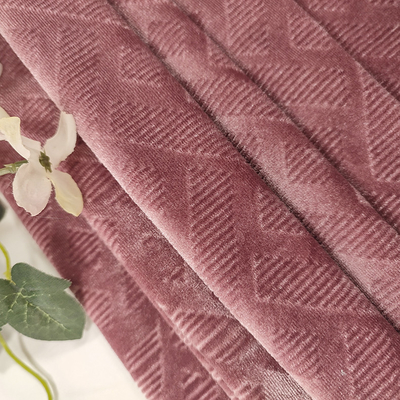 Gebürstetes koreanisches Stapel-Höhen-Polyester des Samt-Gewebe-0.5mm