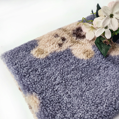 Teddy Bear Sherpa Fleece Fabric 330-G-/Mpolyester-Bär 100% druckte