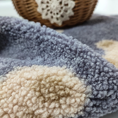 Teddy Bear Sherpa Fleece Fabric 330-G-/Mpolyester-Bär 100% druckte