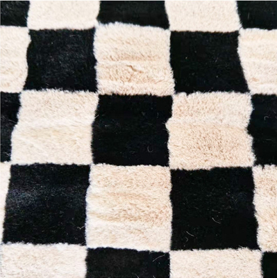 Freundliche 58 Zoll kundenspezifischer Gewichts-Polyester Faux-Plüsch Eco 350GSM