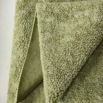 Vlies 150D Sherpa druckte Gewebe für hohe Haltbarkeit 58/60 Breite