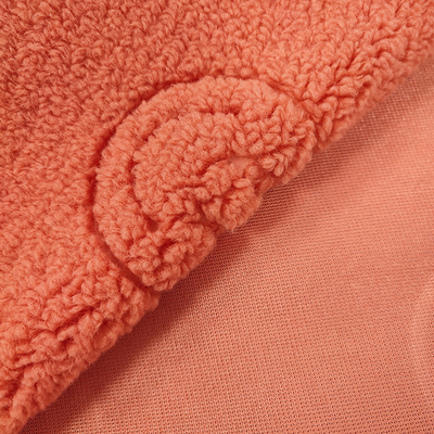 Weicher, bequemer, bedruckter Sherpa-Fleece-Stoff, 150D, Mindestbestellmenge 1000 Kilogramm, 450 g/m²