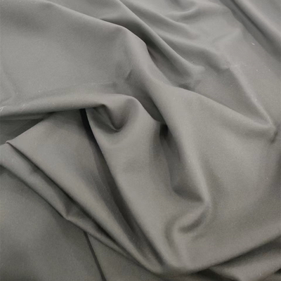 40er Jahre N/R Schwarzes Römisches Tuch 380 GSM Für High-End-Kleidung