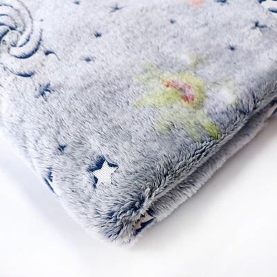 Polyester-Flanell-Vlies-Gewebe 100% 150D 350gsm für Bettwäsche-warme Decke