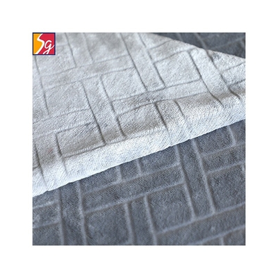 58" 60" blaues Vlies-Gewebe 150D für umfassenden Sleepwear