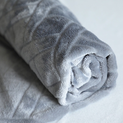 58" 60" blaues Vlies-Gewebe 150D für umfassenden Sleepwear
