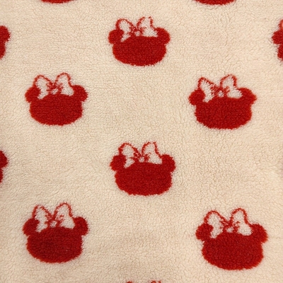 Polyester Sherpa-Gewebe-Garn gefärbter Jacquardwebstuhl 100% 650gsm 288F