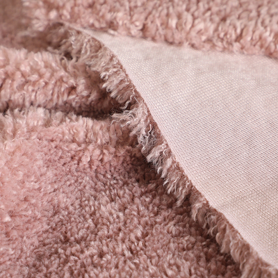 Teddy Bear Curly Sherpa Fleece-Gewebe 390gsm 188F 58" 60"