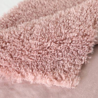 Teddy Bear Curly Sherpa Fleece-Gewebe 390gsm 188F 58" 60"