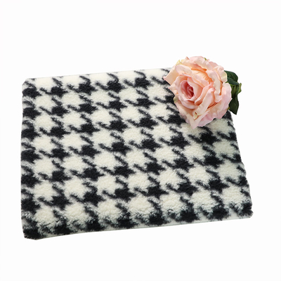 Kopiertes Drucksherpa scheren Gewebe 300gsm 150D für Decken