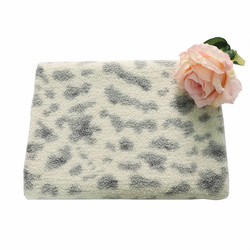 Polyester 100% Druck-Sherpa scheren Gewebe 150D 288F 300gsm für Taschen-Stuhl Pajams