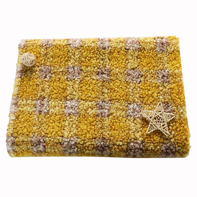 58" 60" Sherpa-Gewebe Plaid 150D 300gsm für Sofa Toys Pillowslip