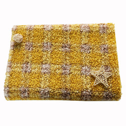 58" 60" Sherpa-Gewebe Plaid 150D 300gsm für Sofa Toys Pillowslip