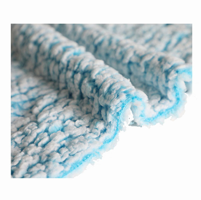 Rückseite druckte doppeltes Seitenpolyester 100% des gewebe-Baumwollsamt-280gsm 288F für Decken