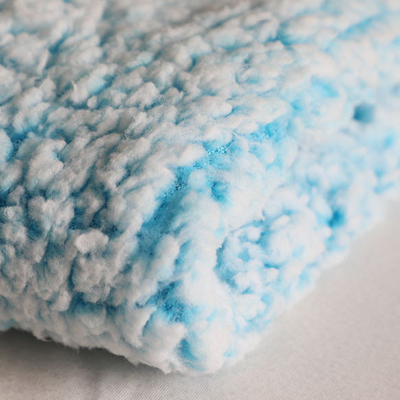 Rückseite druckte doppeltes Seitenpolyester 100% des gewebe-Baumwollsamt-280gsm 288F für Decken
