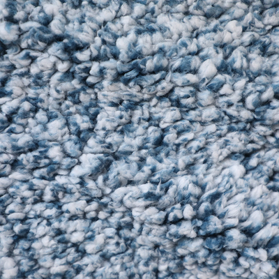 Blaues Polyester-Simplex 100% Shu Velveteen Fabrics 180gsm zurück für Pyjama-Mantel