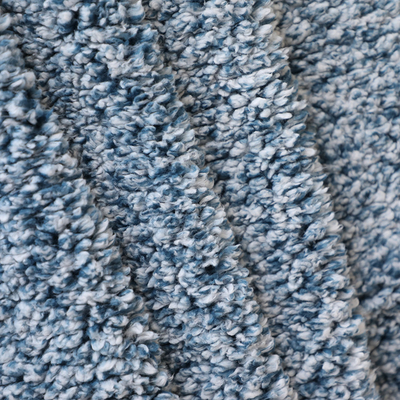 Blaues Polyester-Simplex 100% Shu Velveteen Fabrics 180gsm zurück für Pyjama-Mantel