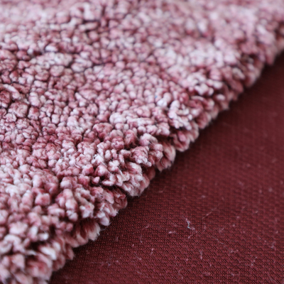 Blaues Polyester-Simplex 100% Shu Velveteen Fabrics 180gsm zurück für Pyjama-Mantel