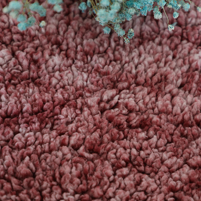 Blaues Polyester-Simplex 100% Shu Velveteen Fabrics 180gsm zurück für Pyjama-Mantel