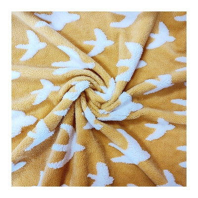 Jacquardwebstuhl Shu Velveteen Fabric 300gsm für Mantel-Sofa Cover-Polyester-Plüsch-Vlies-Gewebe 100%