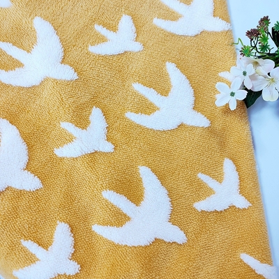 Jacquardwebstuhl Shu Velveteen Fabric 300gsm für Mantel-Sofa Cover-Polyester-Plüsch-Vlies-Gewebe 100%