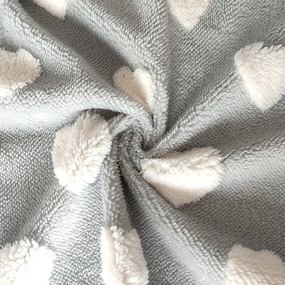 Polyester 100% ein weiches Baumwollsamt-Seitengewebe 250gsm 150D 288F