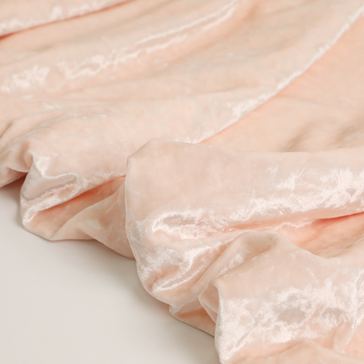 Spandex-Polyester-rosa Samt-Gewebe 150D 288F 240gsm