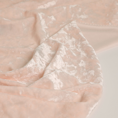 Spandex-Polyester-rosa Samt-Gewebe 150D 288F 240gsm
