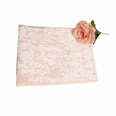 Spandex-Polyester-rosa Samt-Gewebe 150D 288F 240gsm