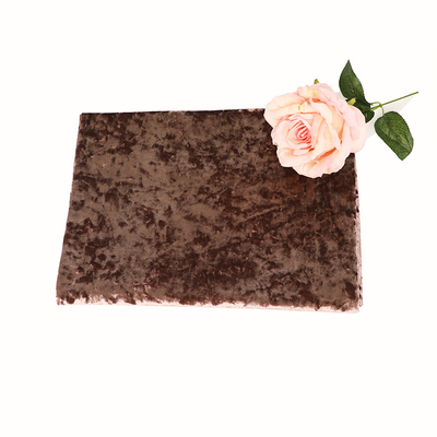 260gsm zerquetschte Polyester 100% des Samt-Polsterungs-Gewebe-75D 72F