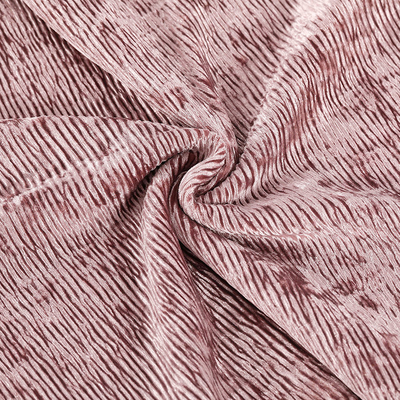 Strickte feste Windung gefaltetes koreanisches Samt-Gewebe 260gsm