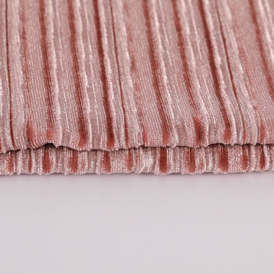 Geriffeltes gefaltetes koreanisches Samt-Gewebe Sofa Solid Color