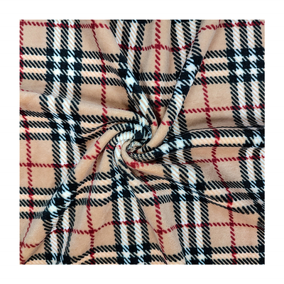 super weicher Polyester Spandex des Flanell-240gsm des Gewebe-288F für Schuhe Sofa Cover