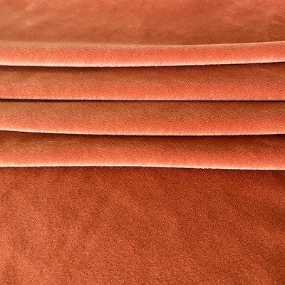Spandex-Polyester-Normallack-super weiches Gewebe Coral Red Double Side