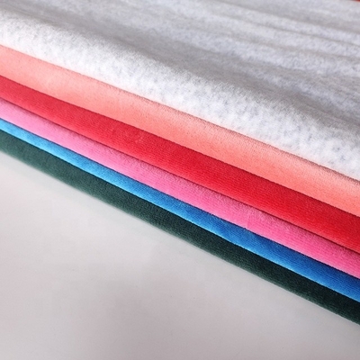 Samt-Gewebe CVC80 CVC20 einfaches 32S 100D des Velour-240gsm