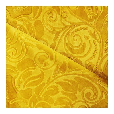 3D prägeartiger Sofa Holland Velvet Fabric 320gsm 150D