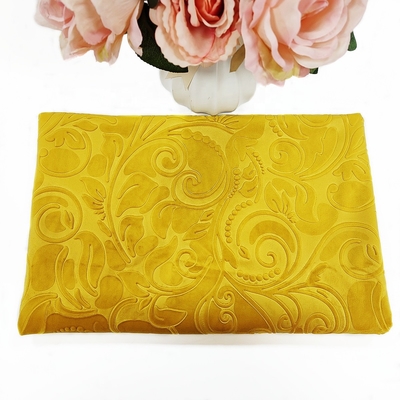 3D prägeartiger Sofa Holland Velvet Fabric 320gsm 150D