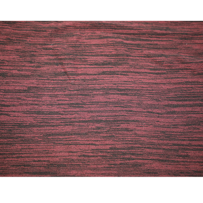 Rote und schwarze 100 Ärmel-Kleidung des Baumwolleinzelne Jersey-180gsm kurz