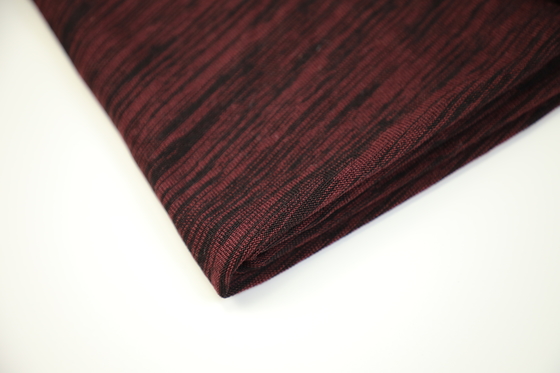 Rote und schwarze 100 Ärmel-Kleidung des Baumwolleinzelne Jersey-180gsm kurz