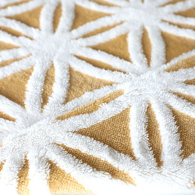 Sonnenblumen-Jacquardwebstuhl Shu Velveteen Fabric 280gsm für Haupttextildecke Pillowslip